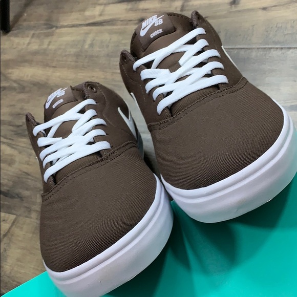 NIKE SB CHECK SOLAR CNVS baroque brown/white - Picture 5 of 16